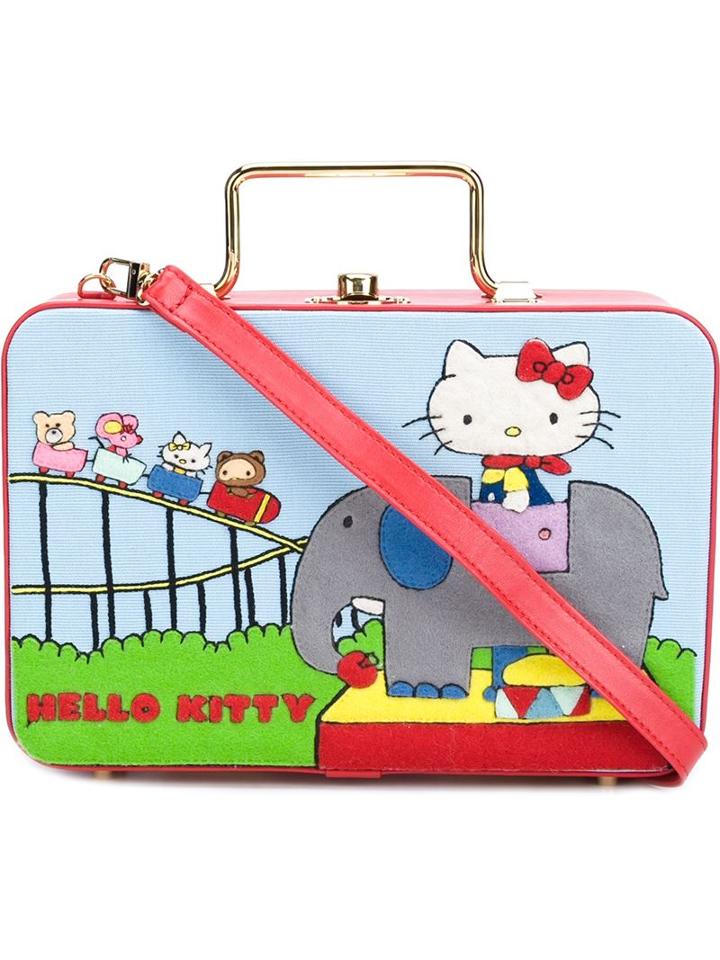 Olympia Le-tan Hello Kitty 'elephant' Lunchbox Tote