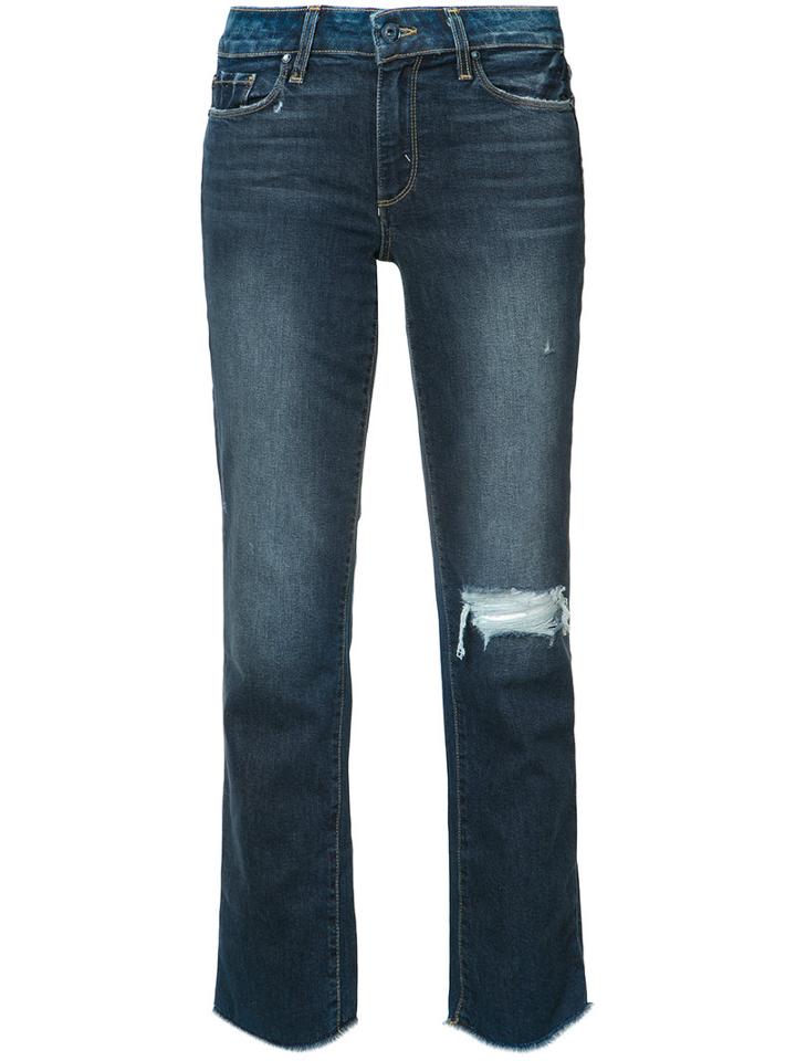 Paige - Domino Jeans - Women - Cotton/polyester/spandex/elastane - 29, Blue, Cotton/polyester/spandex/elastane