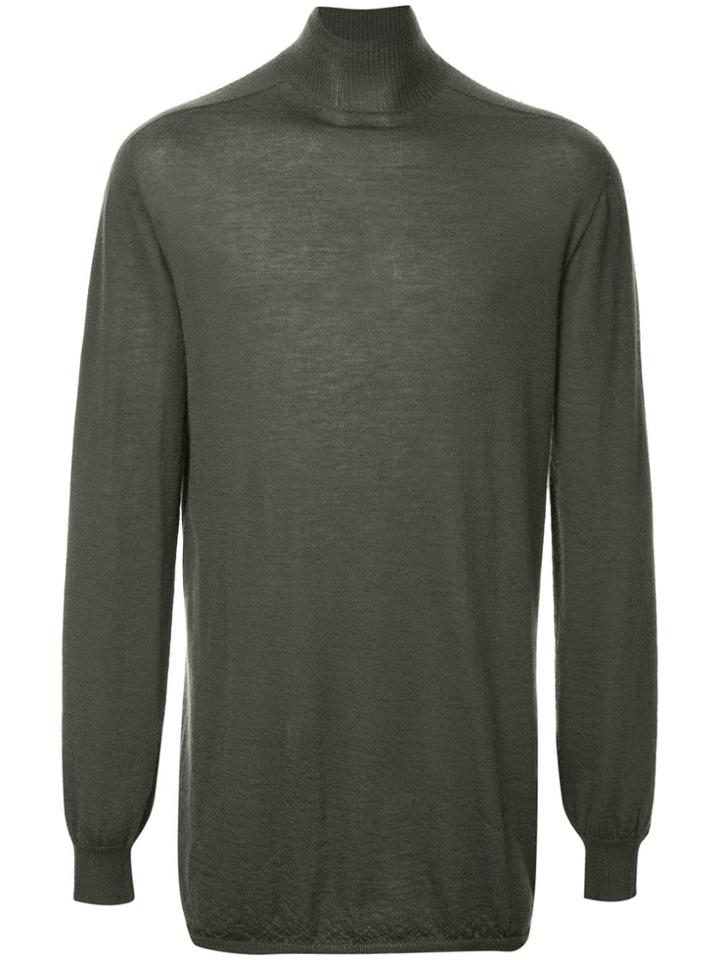 Rick Owens Oversized Cashmere Sweatshirt - Grey