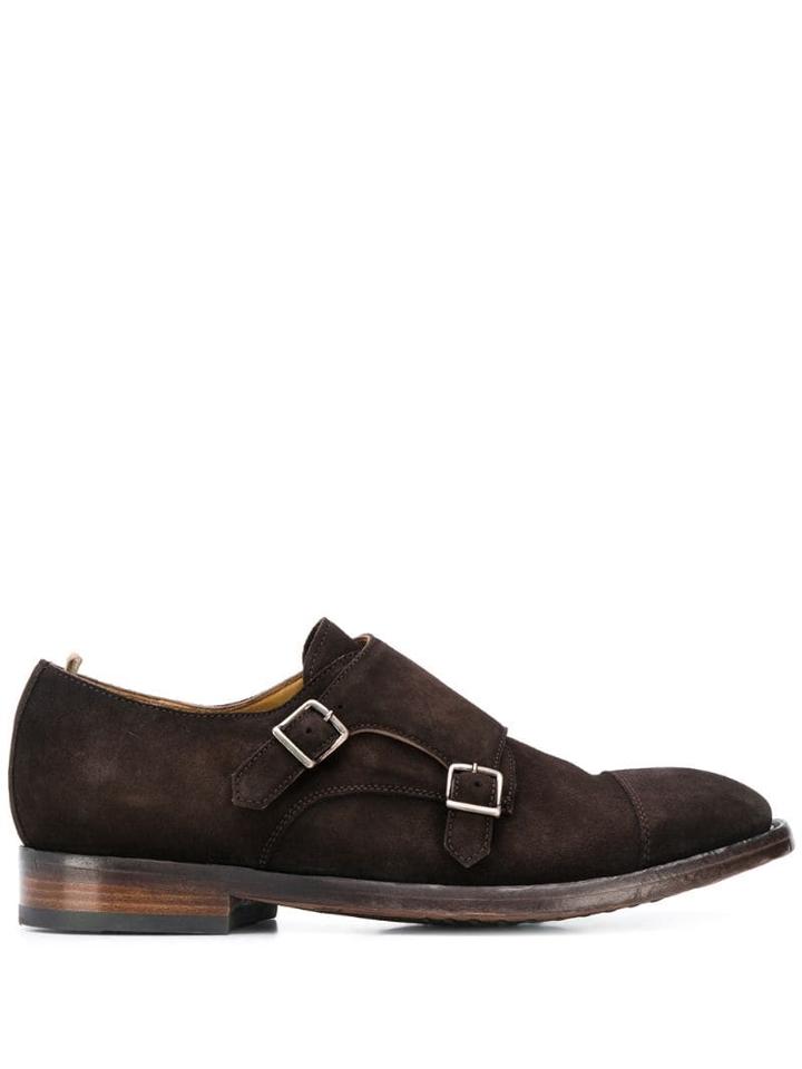 Officine Creative Emory Monk Shoes - Brown
