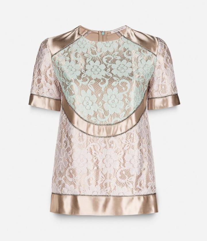 Christopher Kane Lace Fagotting Stitch Top