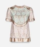 Christopher Kane Lace Fagotting Stitch Top