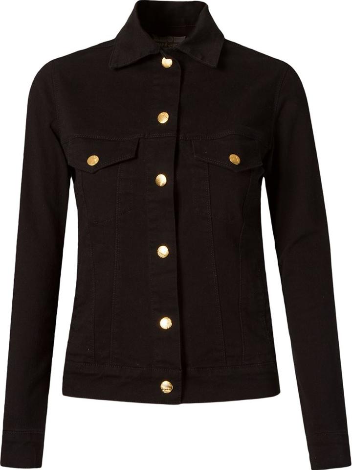 Amapô Fitted Jacket, Women's, Size: P, Black, Cotton/spandex/elastane
