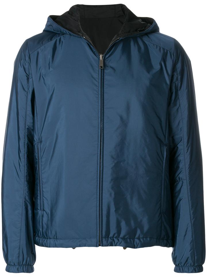 Prada Reversible Nylon Jacket - Blue