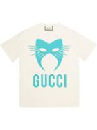 Gucci Manifesto Print T-shirt - White