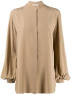 The Row Oversized Blouse - Neutrals
