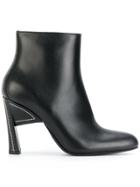 Marni Pointed Toe Structural Boots - Black