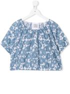 Douuod Kids All-over Print Blouse - Blue