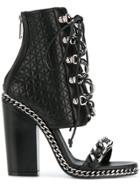 Balmain Diane Sandals - Black