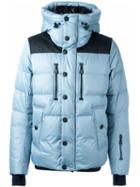 Moncler Grenoble 'rodenberg' Padded Jacket, Men's, Size: 4, Blue, Polyamide/polyester/feather Down