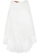 Ermanno Scervino - Tassel Beach Tank - Women - Linen/flax/polyester - 42, White, Linen/flax/polyester