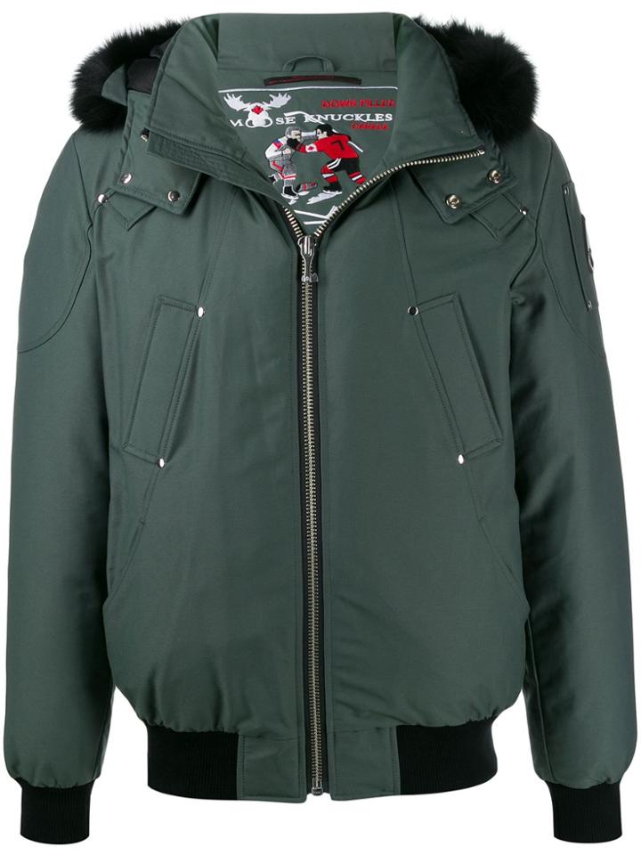 Moose Knuckles Wolseley Feather Down Jacket - Black