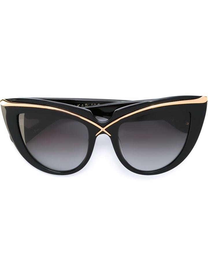 Anna Karin Karlsson 'lusciousness' Sunglasses, Women's, Black, Acetate/metal (other)