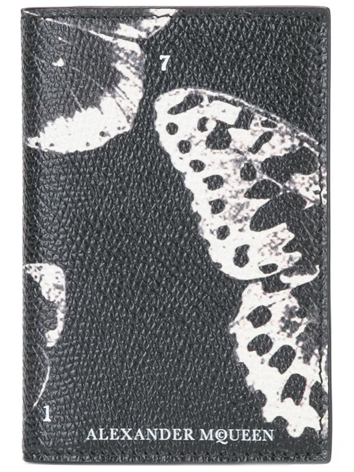 Alexander Mcqueen Victorian Moth Wallet