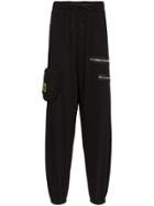 Duo Multi-pocket Track Trousers - Black