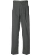 Federico Curradi Straight Leg Trousers - Grey