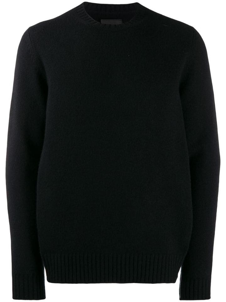 Prada Cashmere Boxy Jumper - Black