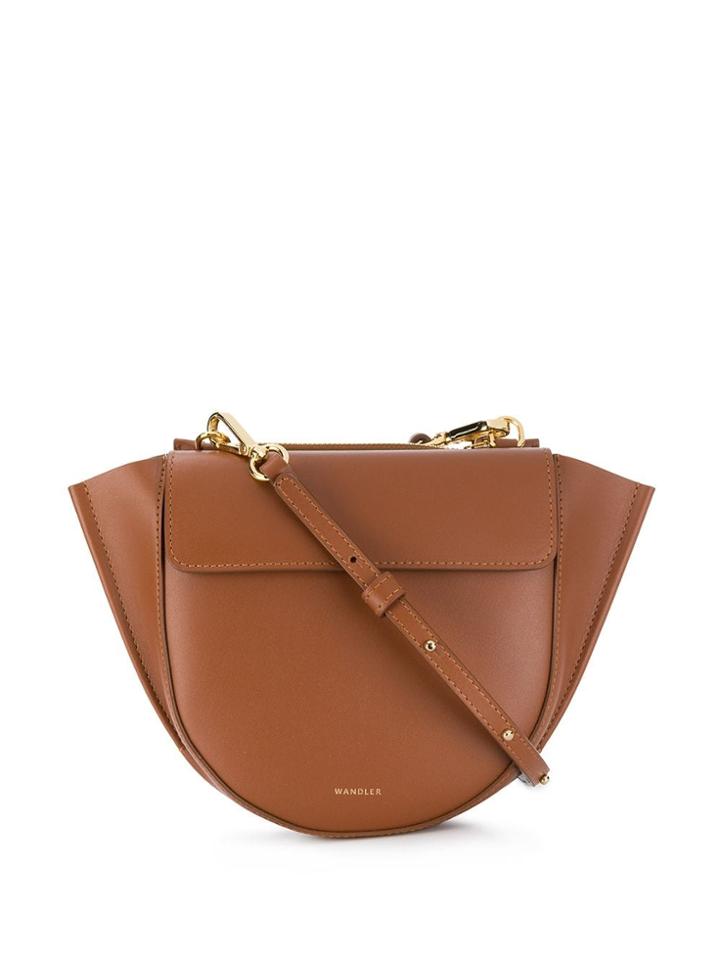 Wandler Mini Hortensia Tote - Brown