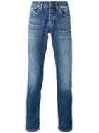 Dondup George Slim-fit Jeans, Men's, Size: 40, Blue, Cotton/spandex/elastane