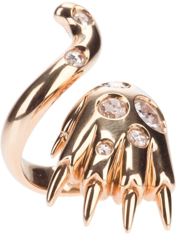 Paolo Piovan Tiger Claw Ring - Metallic
