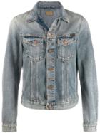 Nudie Jeans Co Distressed Denim Jacket - Blue