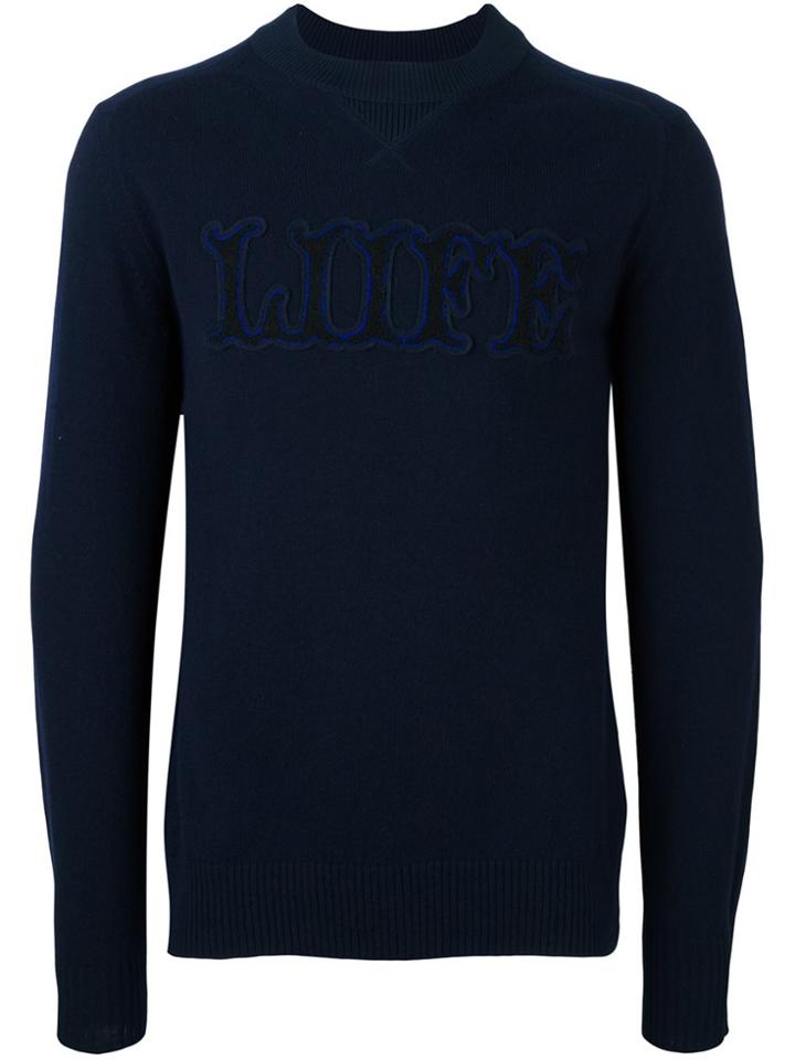 Sacai Liife Patch Sweatshirt - Blue