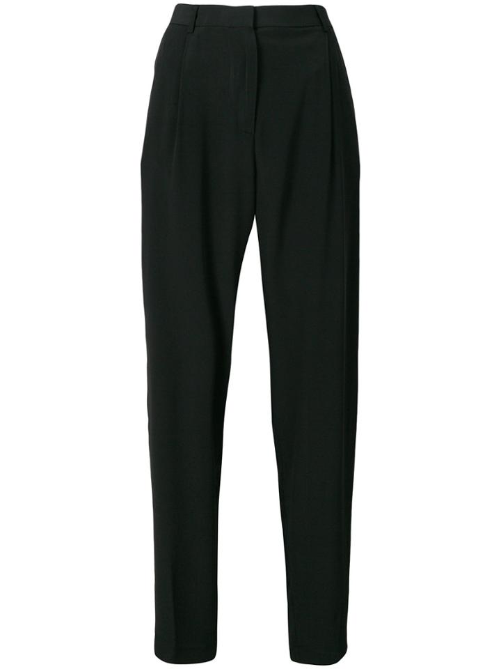 Mauro Grifoni High Waisted Flared Trousers - Black