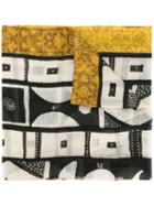 Etro - Printed Scarf - Unisex - Silk/linen/flax - One Size, Yellow/orange, Silk/linen/flax