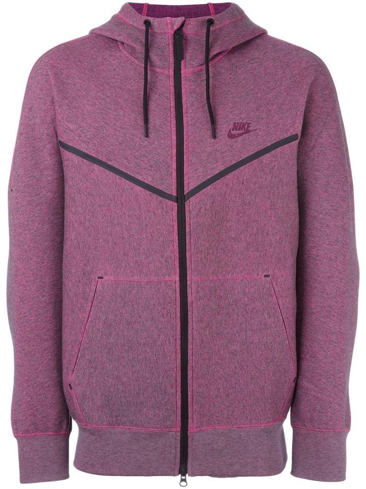 Nike Nikelab X Kim Jones Tech Fleece Hoodie, Men's, Size: Medium, Pink/purple, Cotton/polyester