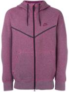 Nike Nikelab X Kim Jones Tech Fleece Hoodie, Men's, Size: Medium, Pink/purple, Cotton/polyester