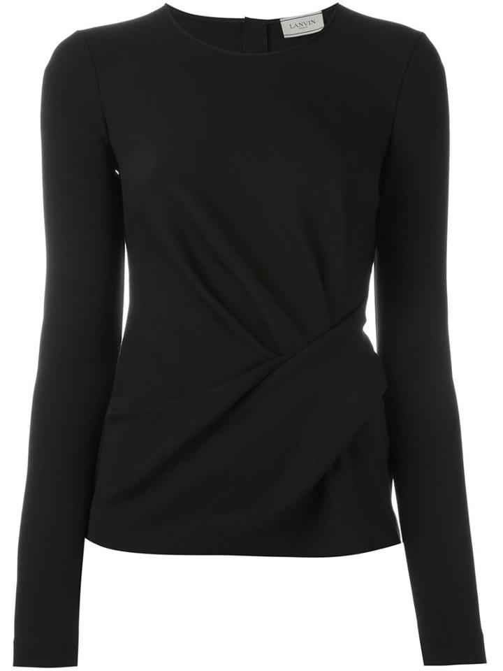 Lanvin Wrap Detail Blouse