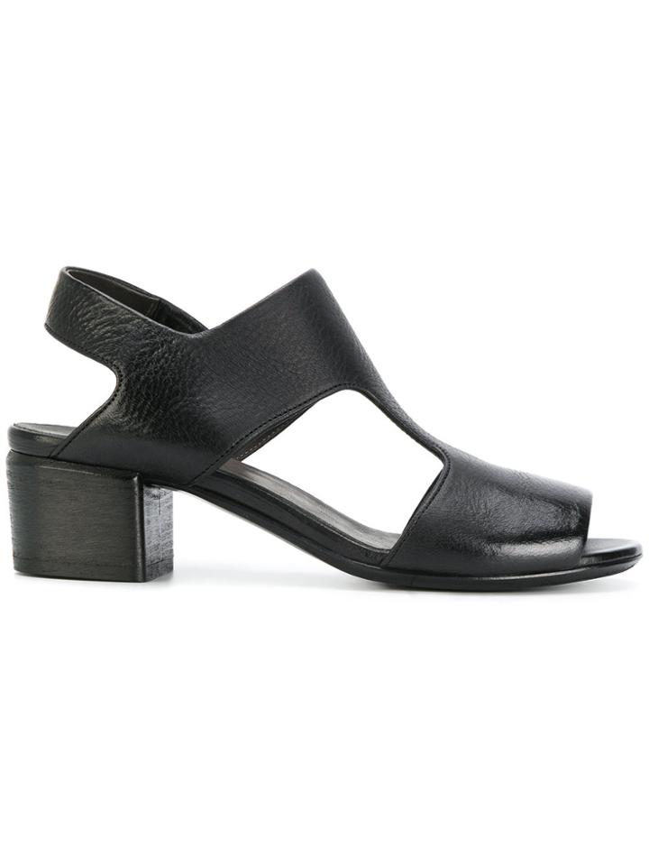 Marsèll Cut-detail Sandals - Black