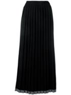 Comme Des Garçons Vintage Pleated Maxi Skirt - Black