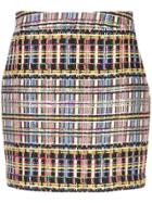 Milly Woven Mini Skirt - Black