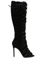 Gianvito Rossi Lace-up Mid-calf Boots
