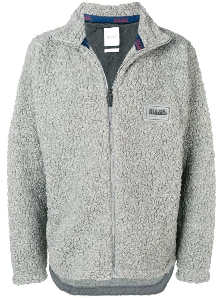 Napa By Martine Rose Loose Fitted Cardigan - Grey