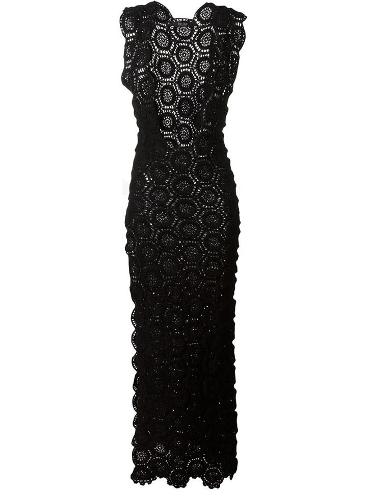 Sibling Crocheted Maxi Dress