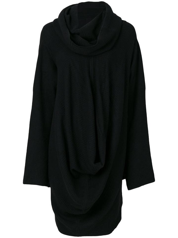 Rick Owens - Oversized Jumper - Women - Cashmere - S, Black, Cashmere