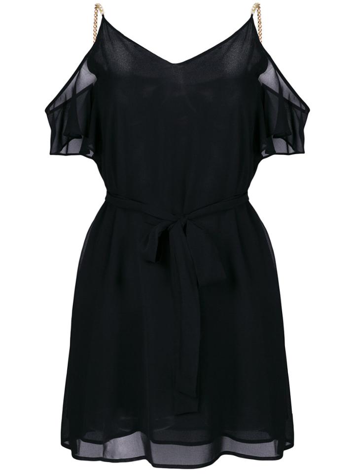 Michael Michael Kors Off-the-shoulder Dress - Black