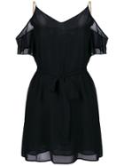 Michael Michael Kors Off-the-shoulder Dress - Black