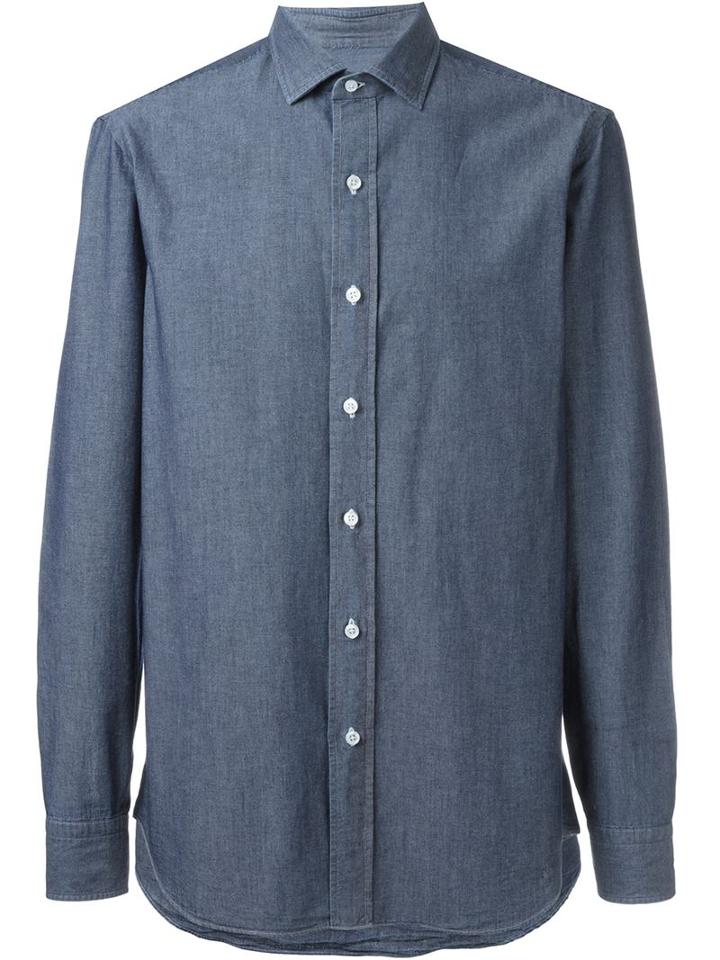 Salvatore Piccolo Classic Chambray Shirt