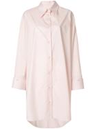 Mm6 Maison Margiela Shirt Dress - Pink & Purple