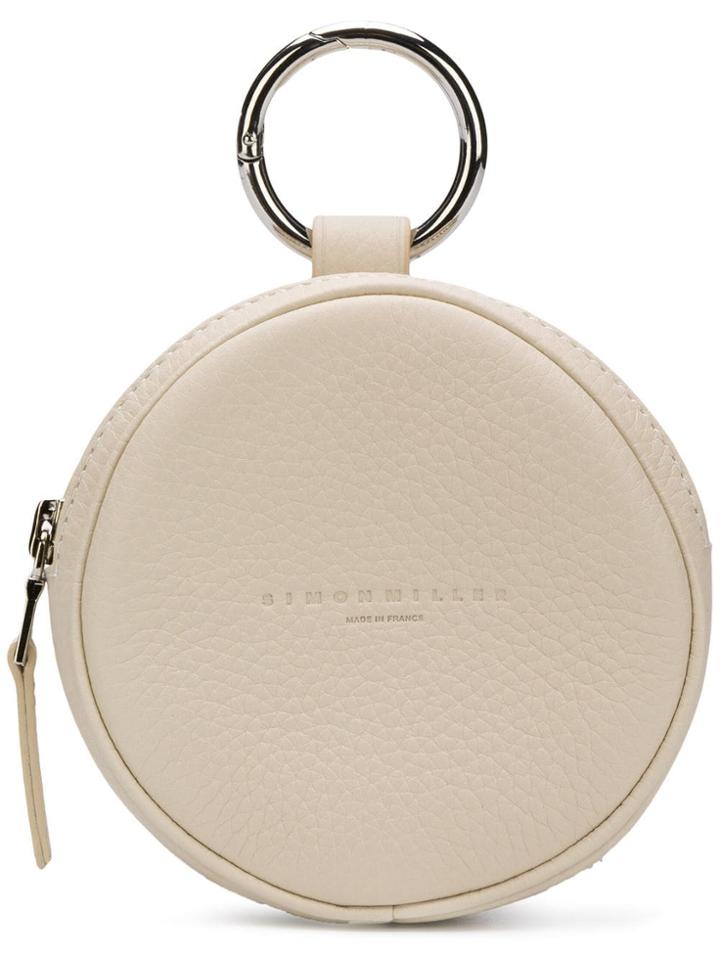 Simon Miller Circle Pop Pouch - White