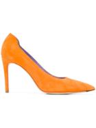 Victoria Beckham Pointed Pumps - Orange