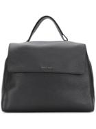 Orciani Flap Tote - Black