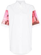 Calvin Klein Jeans Est. 1978 Graphic Print Cotton Shirt - White