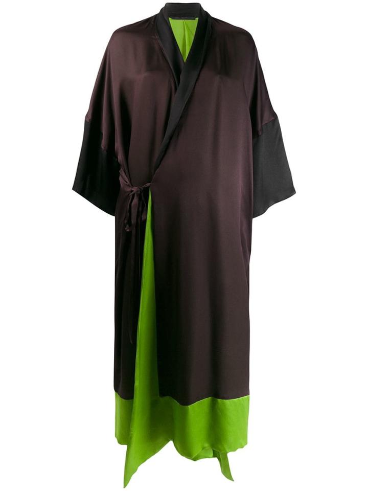 Haider Ackermann Wrap Front Dress - Black