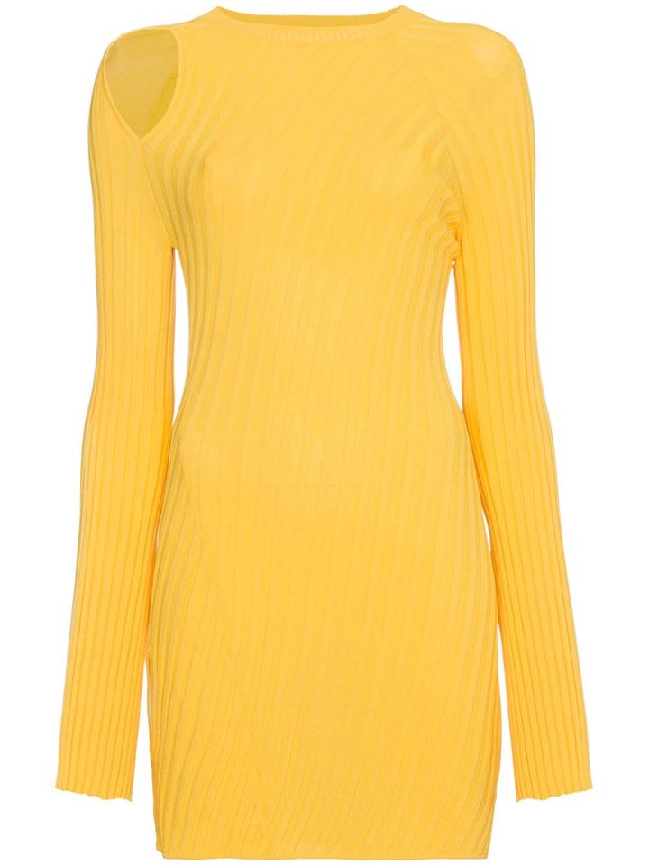 Ellery Aquarius Long Sleeve Knit - Yellow