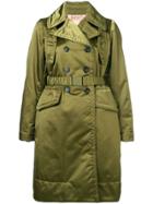 No21 Loose Fitted Coat - Green