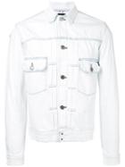 Factotum - Denim Jacket - Men - Cotton - 48, White, Cotton